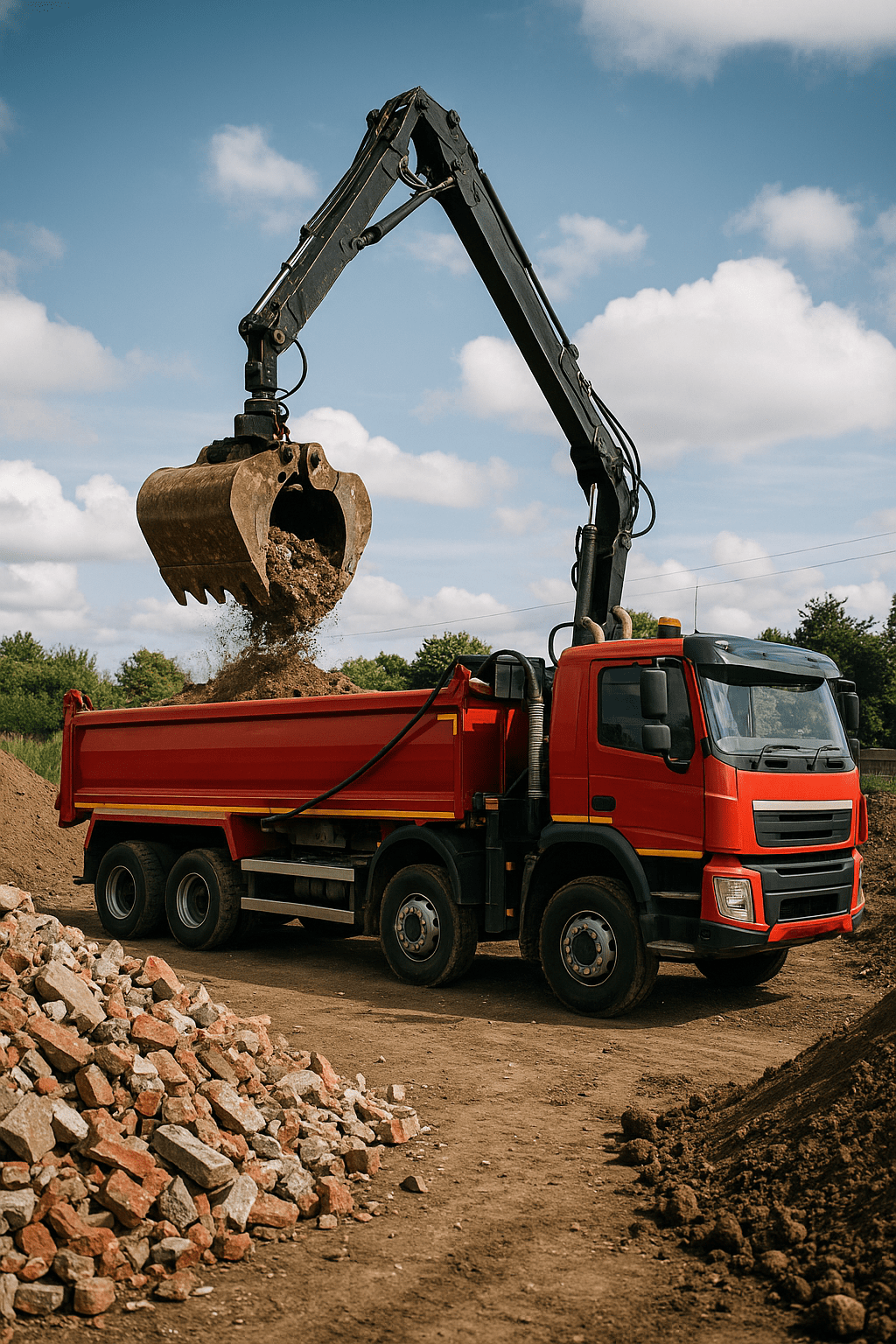 Grab hire services in Stourbridge